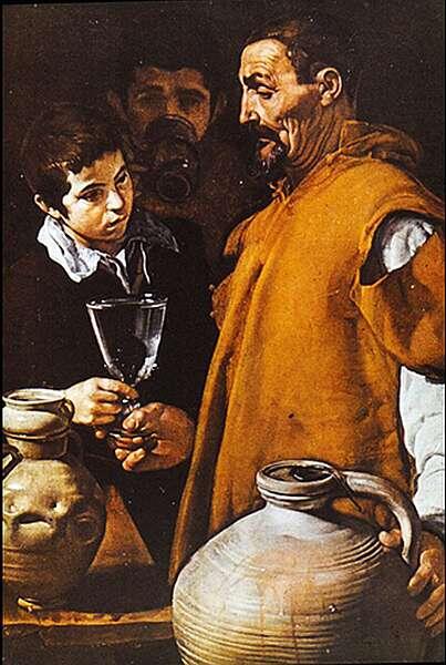 Продавец воды из Севильи 1622 Завтрак Около 1618 В полотне Завтрак - фото 8