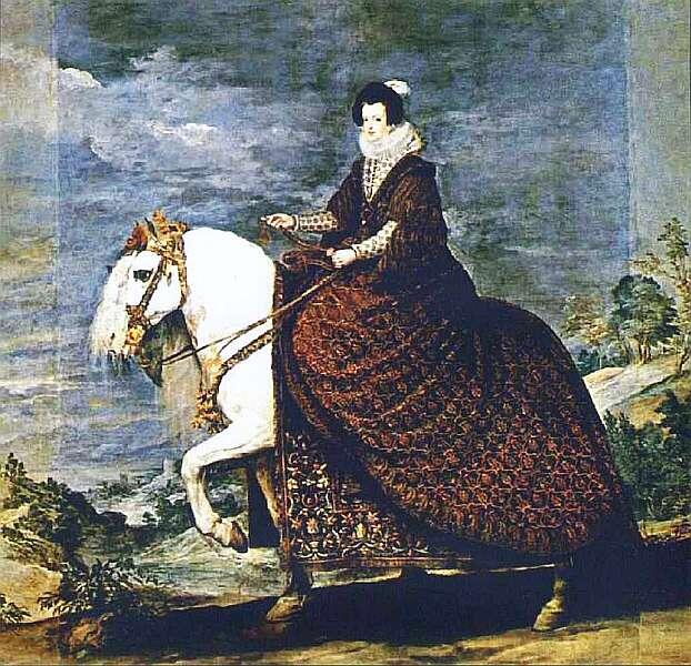Конный портрет королевы Изабеллы Бурбонской 16341635 Шуты и карлики При - фото 17