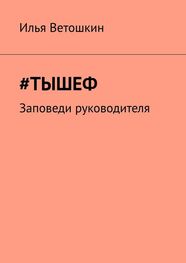 Илья Ветошкин: #Тышеф. Заповеди руководителя