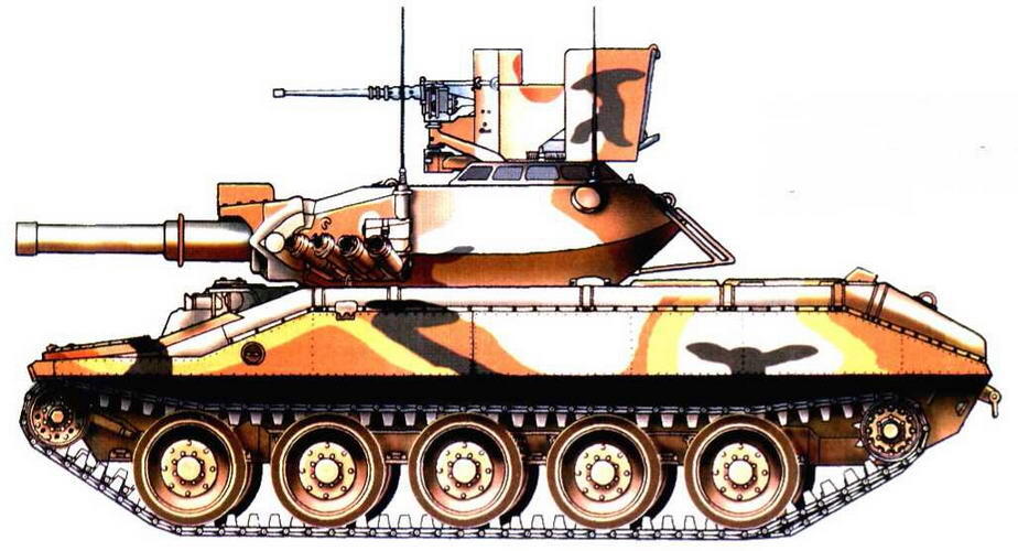 Легкий танк М551 Шеридан из состава 1г о эскадрона 116го - фото 73