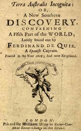 Ferdinand de Quir: Terra Australis Incognita