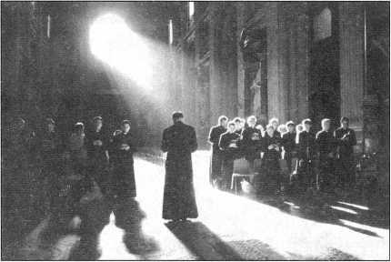 Во время богослужения в Риме с семинарией Встреча с Папой О Бернардо в - фото 15