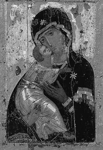 Владимирская икона Божией Матери Александр Невский поучает бояр Миниатюра - фото 16