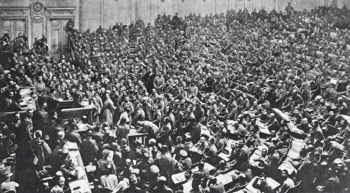 Заседание Совета рабочих и солдатских депутатов Март 1917 г Демонстрация 1 - фото 119