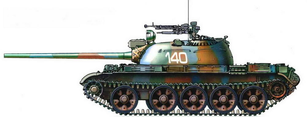 Средний танк Т543 модернизированный до уровня Т54Б включая установку - фото 61