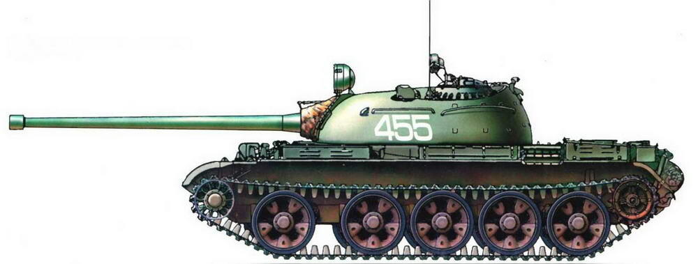 Средний танк Т543 модернизированный до уровня Т54Б Средний танк Т541 - фото 62