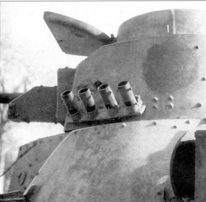 На части танков Хаго в конце войны были установлены дымовые гранатометы - фото 18