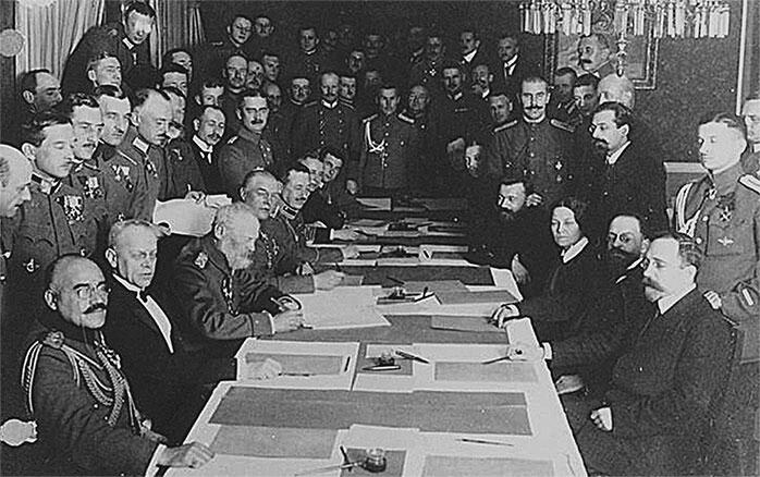 Советскогерманские мирные переговоры в БрестЛитовске Декабрь 1917 г - фото 36