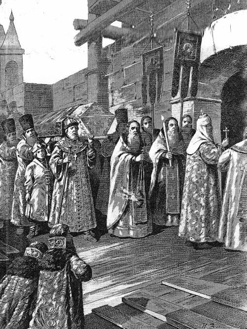 Освящение Успенского собора в Московском Кремле в 1327 году Художник ИА - фото 6