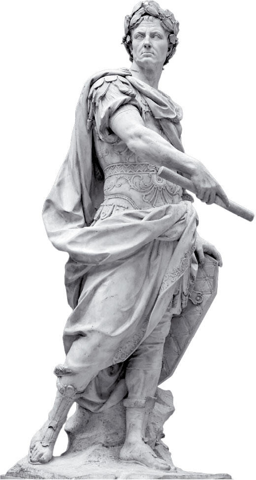 Статуя Цезаря С пиратами он вел себя так будто они были его телохранителями - фото 3
