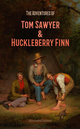 Mark Twain: The Adventures of Tom Sawyer & Huckleberry Finn (Illustrated Edition)