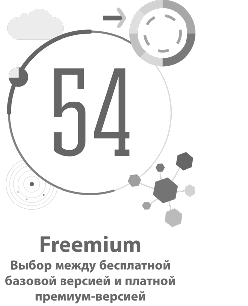 Шаблон Термин freemium состоит из двух слов free бесплатный и premium - фото 183