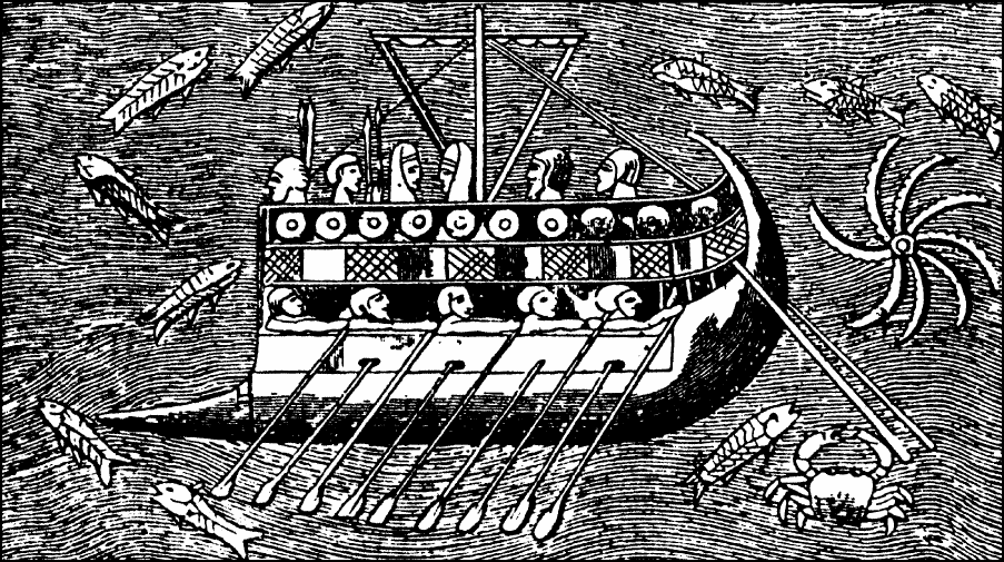Финикийское судно в море Барельеф VIII в до н э Напрашивается вывод - фото 5