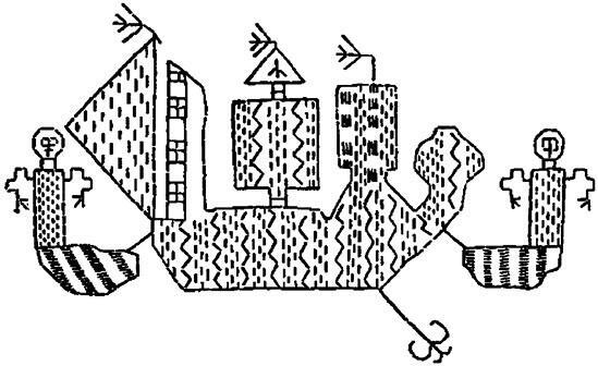 Рис 1 Каргопольская вышивка с русалкамиберегинями Исследователи отмечали - фото 1