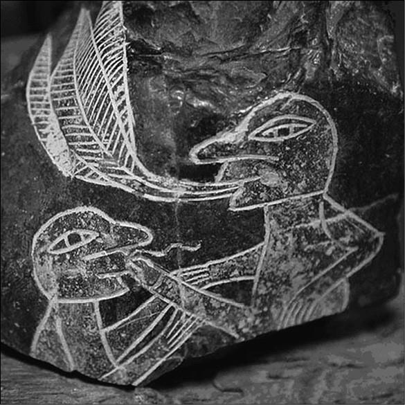 Операции в Древнем Египте Наскальное изображение операции на головном мозгу - фото 3