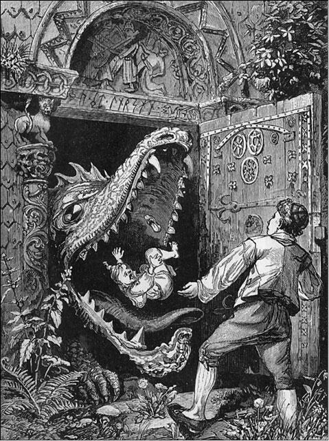 Фронтиспис ньюйоркского издания Норвежских сказок П К Асбьёрнсена 1883 - фото 1