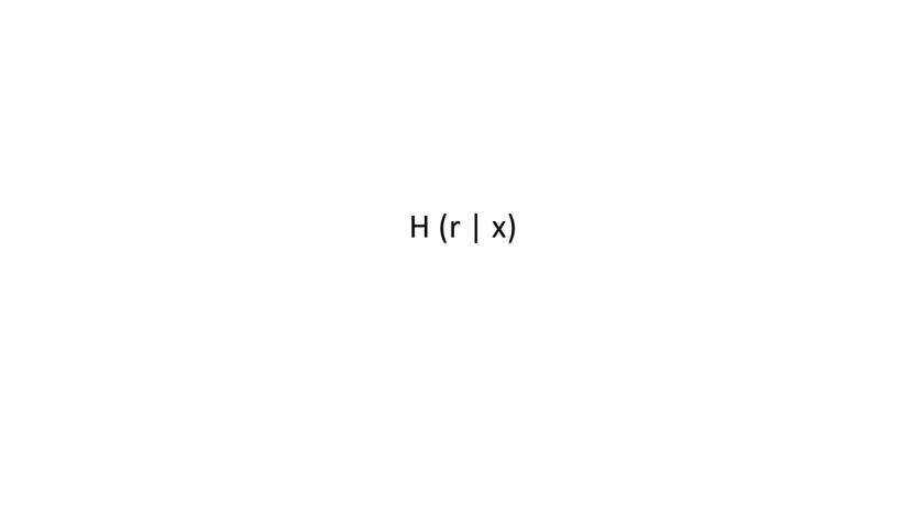 Таким образом хэш функция H r x означает взять все биты r и поместить - фото 3