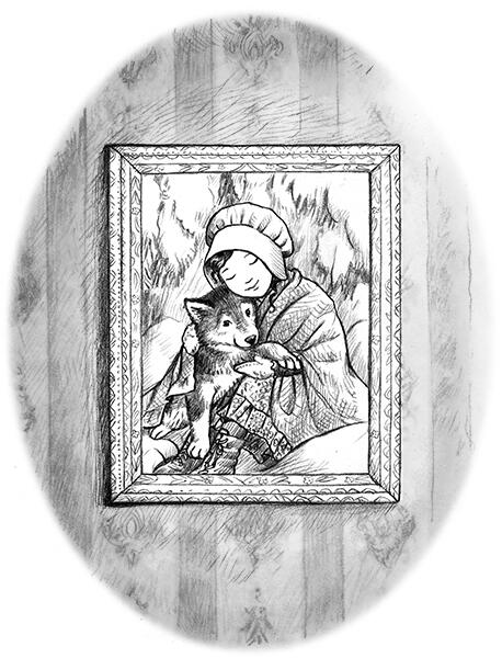 О приключениях девочки Амелии волчонка Инея и его мамы под Рождество читай в - фото 41