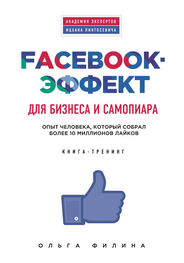 Ольга Филина: Facebook-эффект для бизнеса и самопиара. Опыт человека, который собрал более 10 миллионов лайков