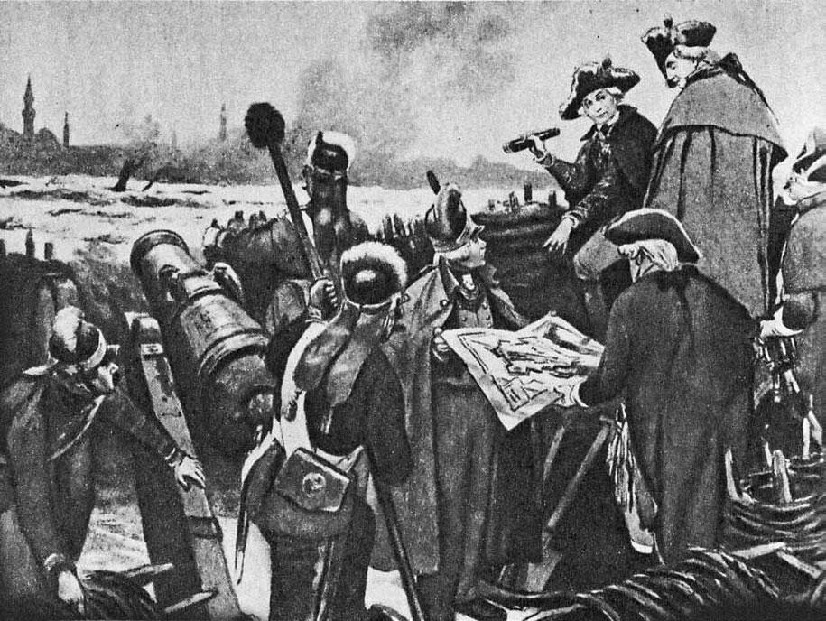 Суворов и Кутузов перед штурмом Измаила в 1790 г С картины художника О Г - фото 6
