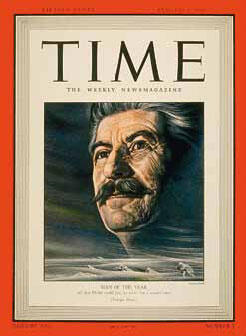 Сталин человек года Обложка журнала Тайм от 4 января 1943 г Сталин сыграл - фото 15