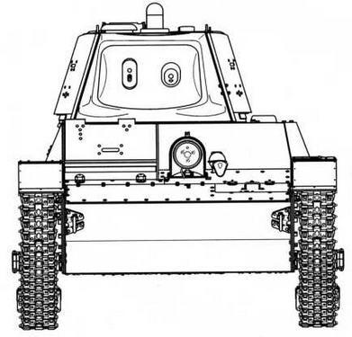 Вид спереди Вид сзади Тактикотехнические характеристики огнеметных танков - фото 18