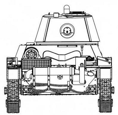 Вид сзади Тактикотехнические характеристики огнеметных танков на базе Т26 - фото 19