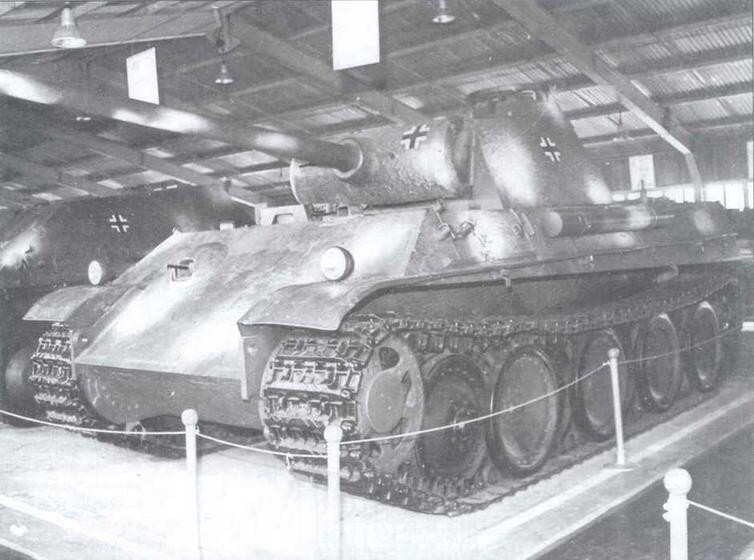 Пантера AusfG в экспозиции Военноисторического музея бронетанкового - фото 136