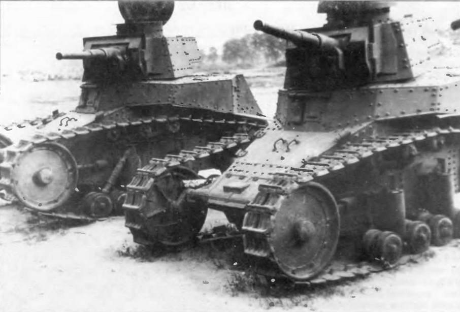 Танки МС1 с 45мм пушками захваченные немцами Группа армий Юг июнь 1941 - фото 17