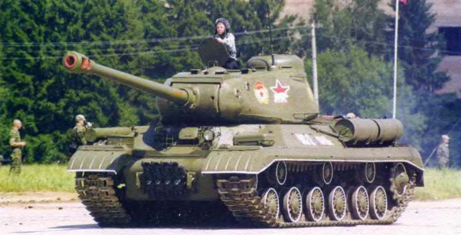 Тяжелый танк ИС2М Кубинка 2001 год - фото 218