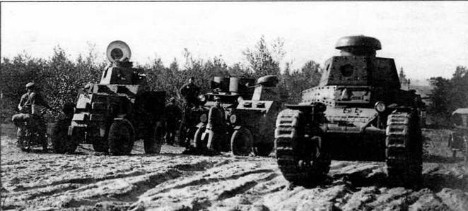 Легкие танки МС1 бронеавтомобили БА27 и ФиатИжорский во время Бобруйских - фото 6