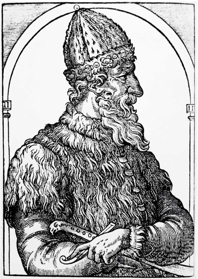 Великий князь Иван III Гравюра из Космографии А Теве 1575 г В - фото 2