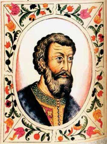 Великий князь Василий II Васильевич Тёмный Портрет из Титулярника 1672 г - фото 3