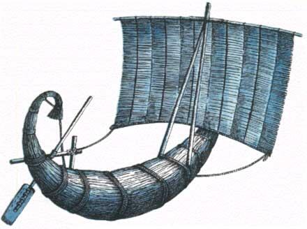 Египетский тростниковый плот 3 тыс лет до нэ В зависимости от численности - фото 1