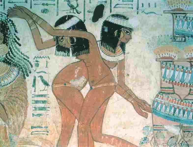 Две танцовщицы Гробница Небамуна считалось источником божественного света - фото 4