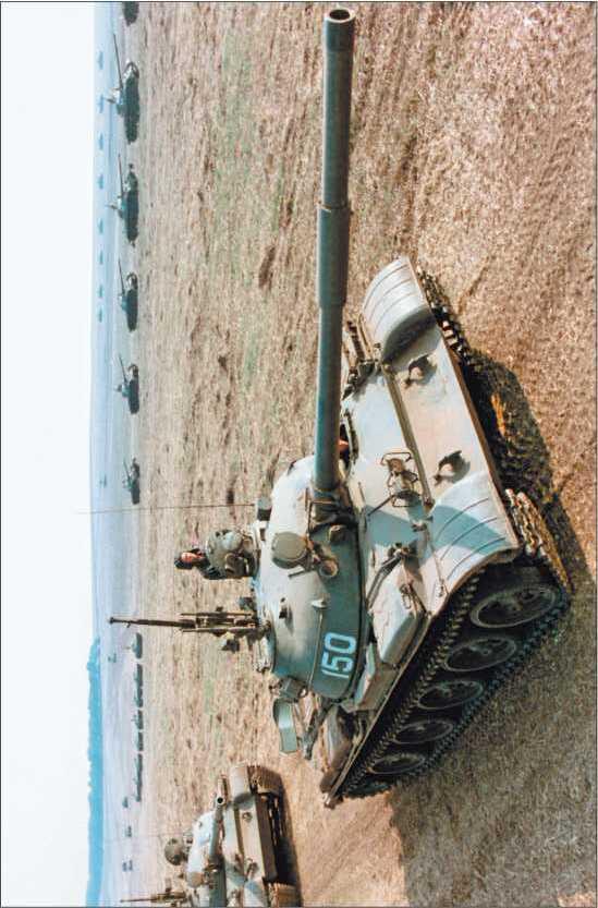 Танки Т62 на марше Учения Щит82 1982 год Средний танк Т62 в Музее - фото 283