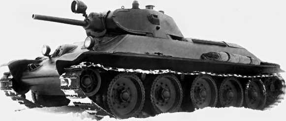 Опытный образец среднего танка А34 во время испытаний на НИБТПолигоне в - фото 3