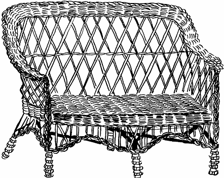 Как изготовить плетеный мебельный гарнитур На рисунке показан мебельный - фото 16