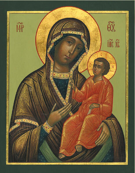 Икона Божией Матери Тихвинская Икона Божией Матери Знамение Новгородская - фото 16