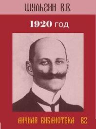 Василий Шульгин: 1920 год