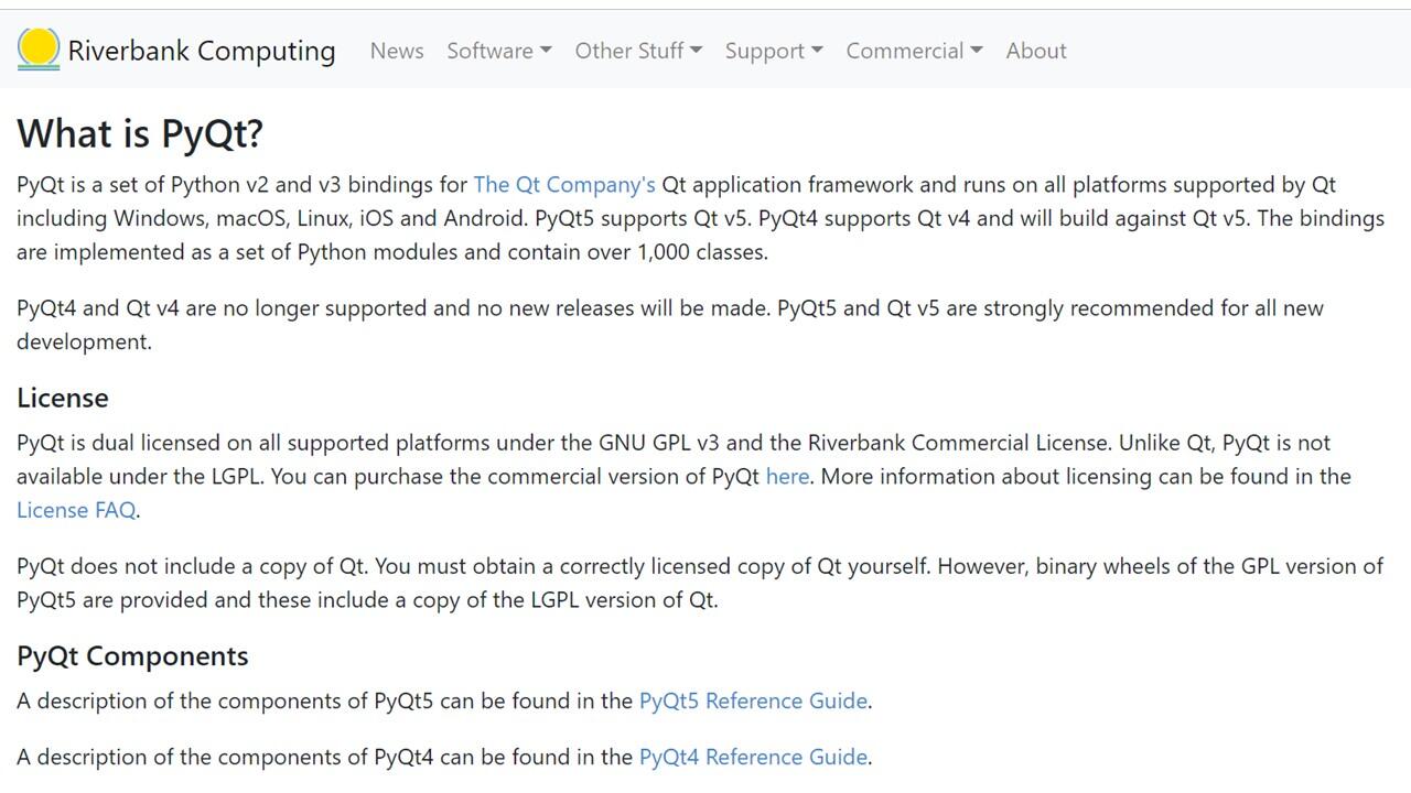PyQt это библиотека графического фреймворка Qt для языка программирования - фото 2