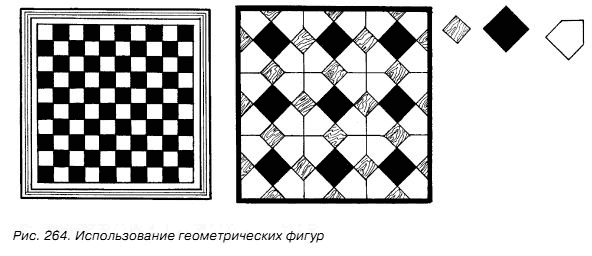 В технике маркетри можно также сделать различные сложные геометрические - фото 317