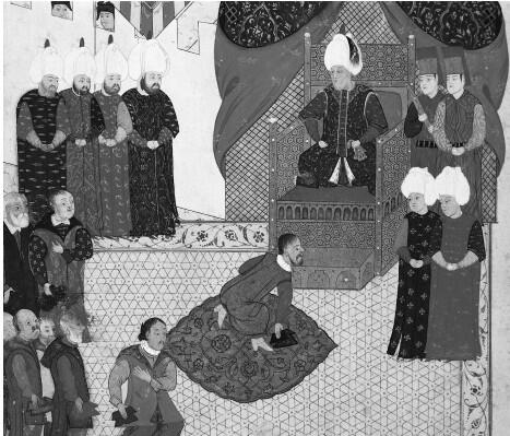 Султан Сулейман принимает Сигизмунда князя Трансильвании неизв худ XVI - фото 8