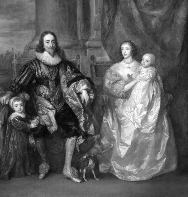 А ван Дейк Портрет короля Чарльза I с супругой ГенриеттойМарией и детьми - фото 1