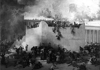 Картина художника Франческо Айеца Разрушение Иерусалимского храма Не было - фото 10