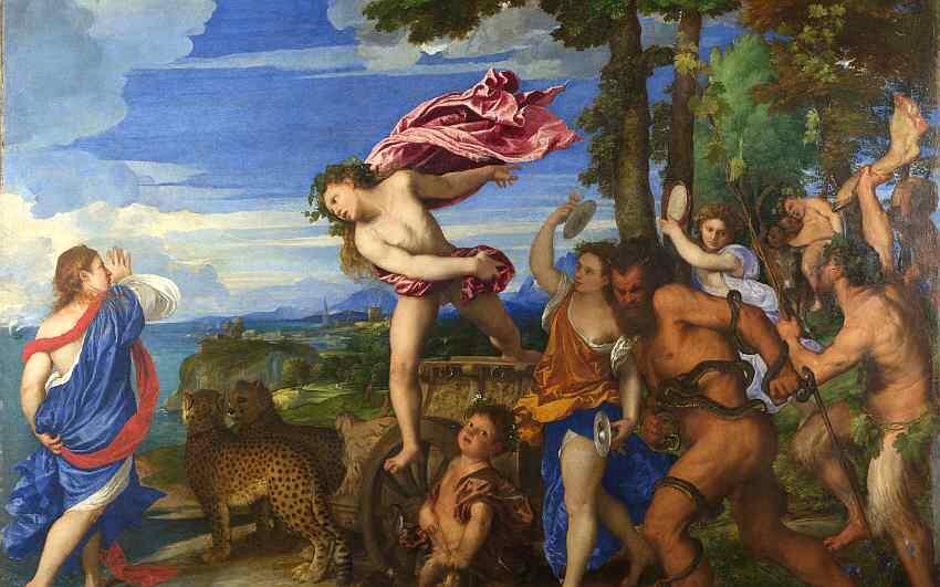 Вакх и Ариадна 15201523 Несмотря на то что аллегорические картины Тициана - фото 17