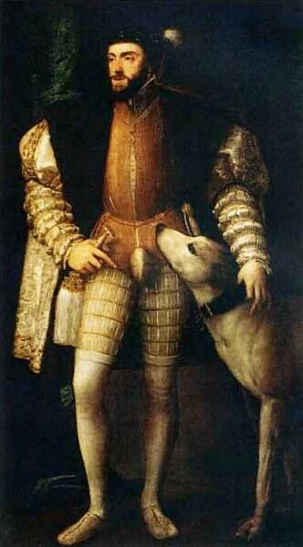 Портрет императора Карла V с собакой 15321533 Шло время дети росли Два - фото 22
