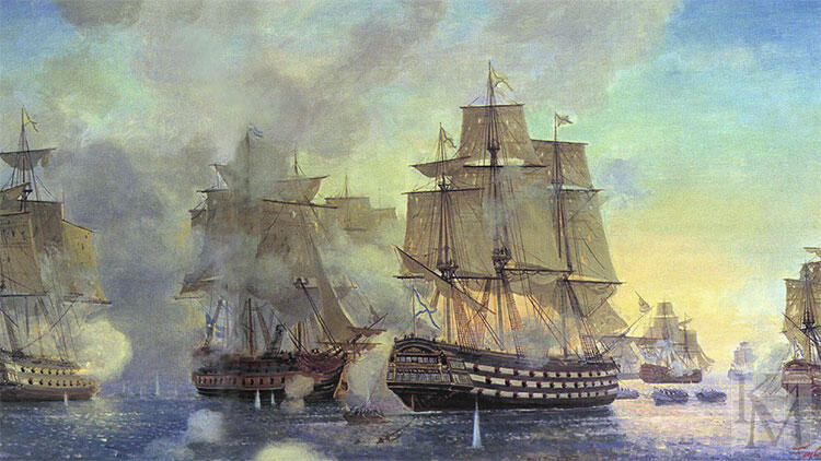 Эландский бой завершился победой русского флота Шведы так и не смогли помешать - фото 4