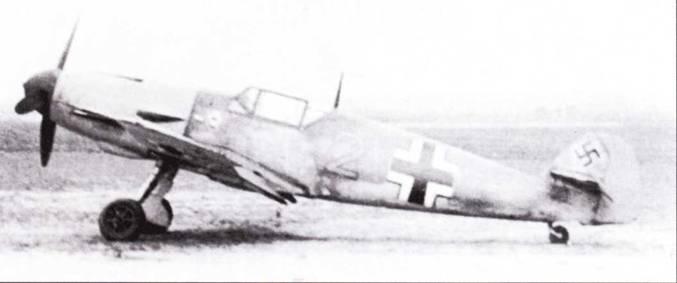 Bf 109F2 Желтая 2 лейтенанта Эриха Виенбахна 3JG 51 Самолет - фото 2