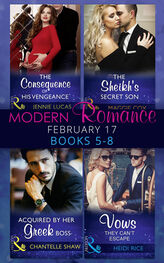 Chantelle Shaw: Modern Romance February Books 5-8